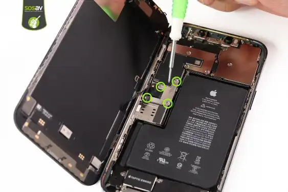 unscrew battery pin