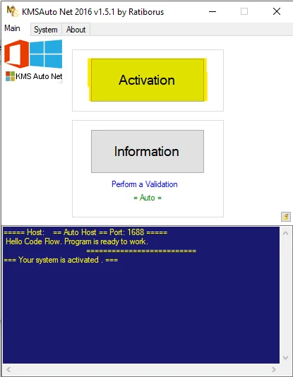 Download KMS Auto Net Activator Tool 2021
