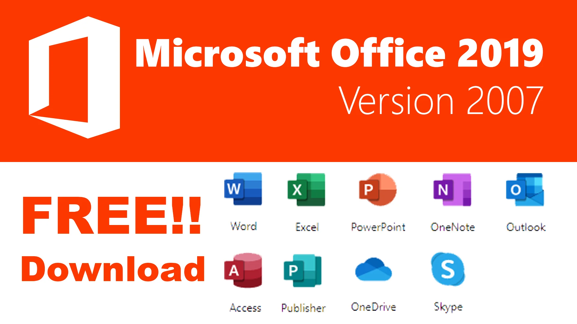 Free Download Microsoft Office 2019 v2007 - Latest Version