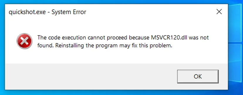 Download MSVCR120.dll to Fix "Not Found" or "Corrupted" Error thumbnail