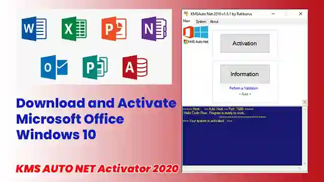 Microsoft Office & Windows Activation Solution 2022 - KMS Auto VL ALL IN ONE